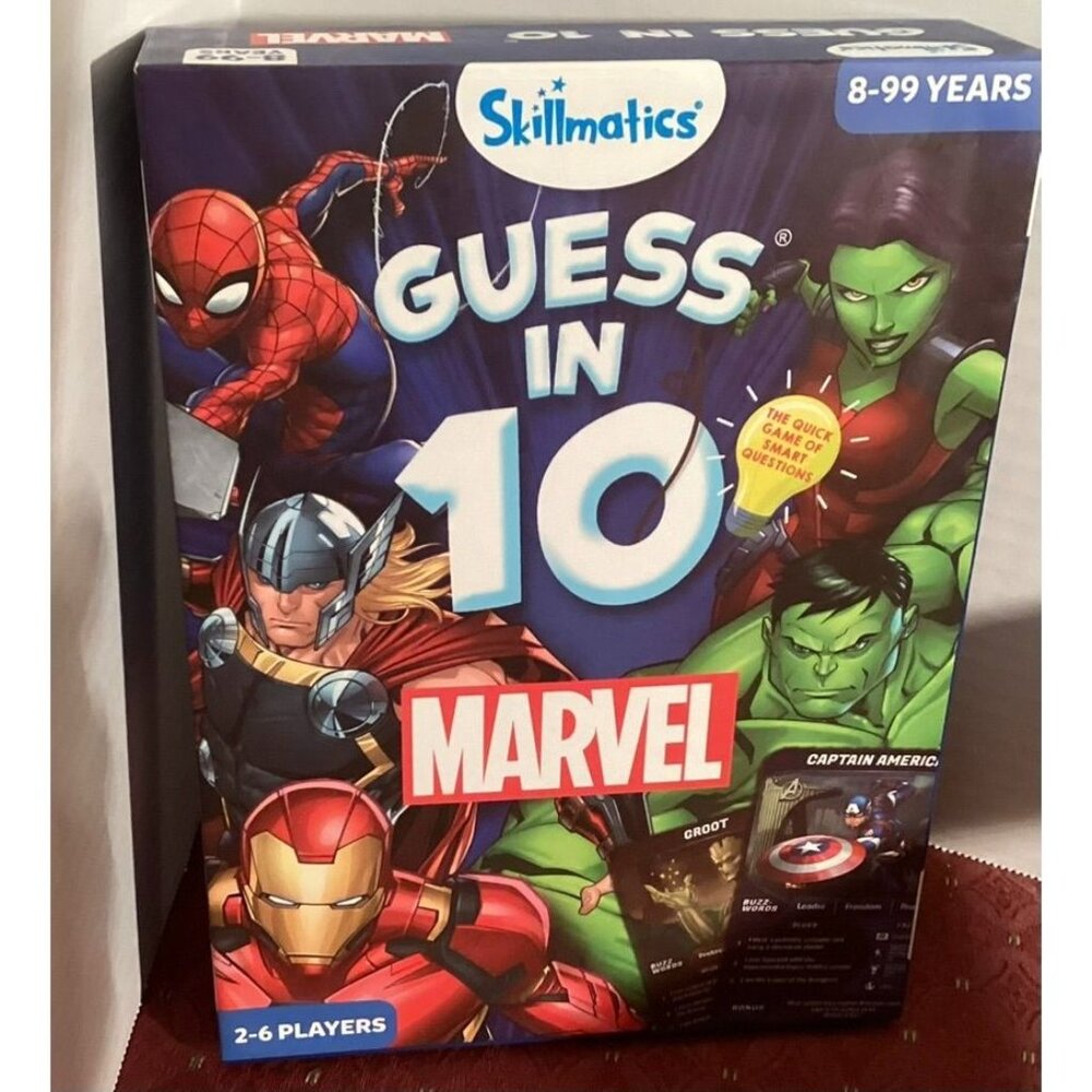 Skillmatics Guess In 10 Marvel Game
